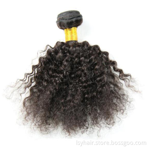100% Virgin Brazilian Hair Drop Ship Hair Bundles Afro Puff Kinky Curly Mongolian Remy  Deep Wave Hair WEAVING